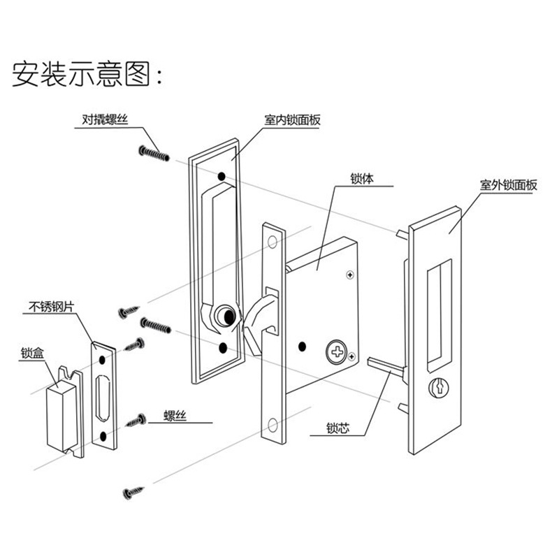 快猫在线免费观看快猫成人网站RSL-606ET 移门推拉门锁