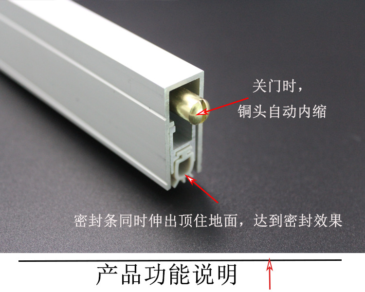 快猫在线免费观看快猫成人网站RDA-31C(U2) 铝合金门底防尘器